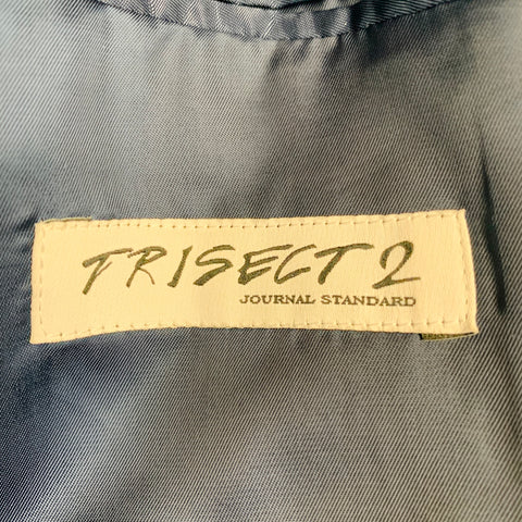 TRISECT 2 Size S Purple Cotton Blend Velvet Single Breasted Shawl Collar Sport Coat
