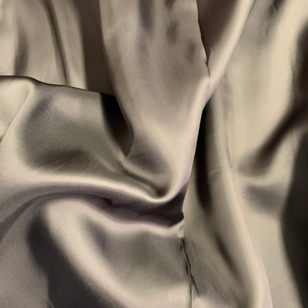 POLO by RALPH LAUREN Size L Black Suede Shirt Jacket