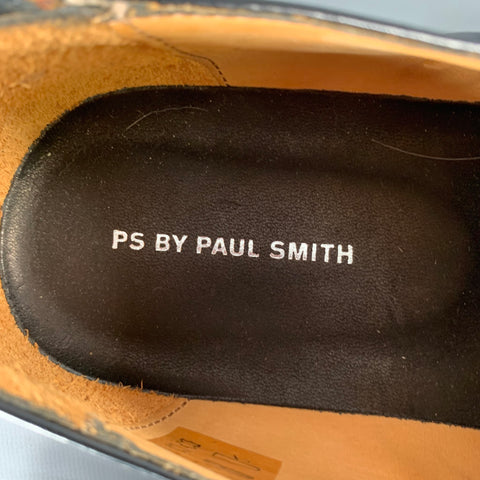 PS by PAUL SMITH Size 9.5 Black Leather Oxford Lace-Up Shoes