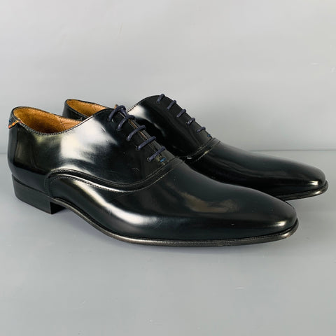 PS by PAUL SMITH Size 9.5 Black Leather Lace Up Shoes