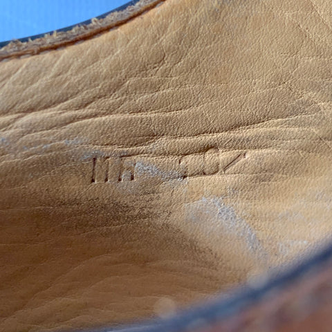 BOGA Size 11.5 Leather Derby Lace-Up Shoes
