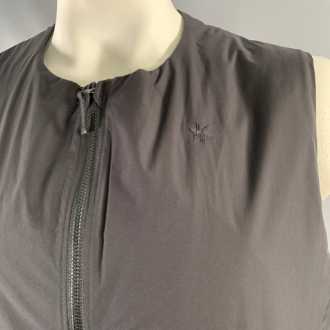 GOLDWIN Gilet d'hiver en nylon noir taille XL