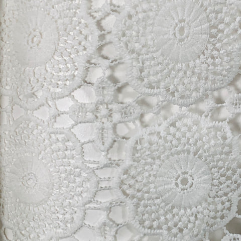 RAMY BROOK Size S White Polyester Lace Button Up Shirt