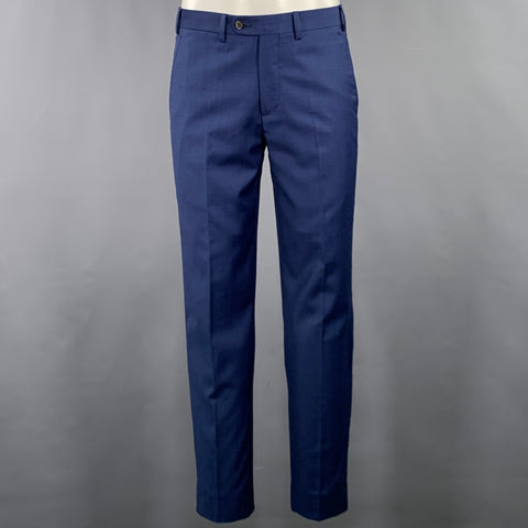 SUIT SUPPLY Size 34 Blue Wool Single Breasted Suit