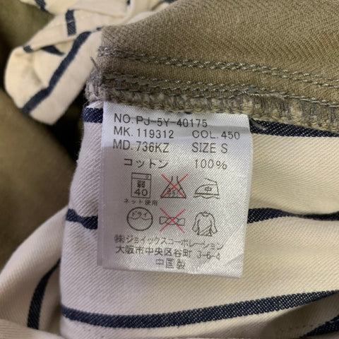 PAUL SMITH JEANS Size 30 Khaki Herringbone Cargo Pants