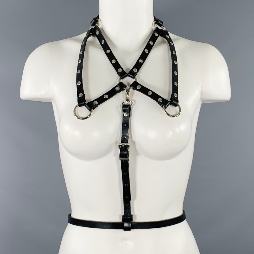 ZANA BAYNE Size XS Black Studded Leather Harness – Sui  display picture 2