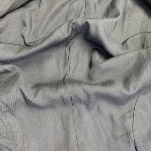HAIDER ACKERMANN Size 40 Royal Blue Wool Open Front Notch Lapel Sport Coat