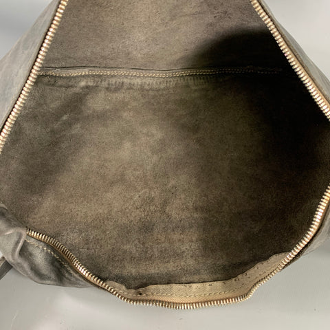 GUIDI Black Solid Horsehide Leather Cross Body Bag