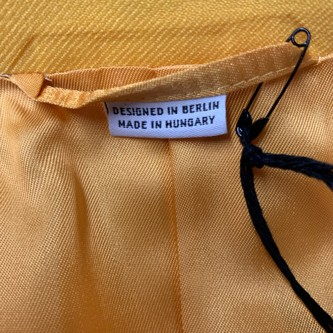 RANDOM IDENTITIES Chest Size 42 Yellow Black Polyester Notch Lapel 30 33 Suit