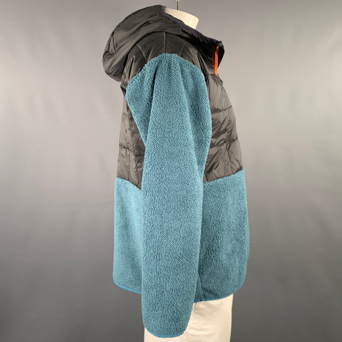 COTOPAXI Size L Blue Black Green Color Block Polyester Jacket