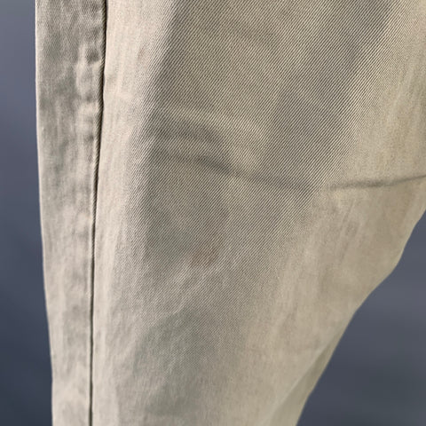 DSQUARED2 Size 30 Beige Cotton Cargo Casual Pants