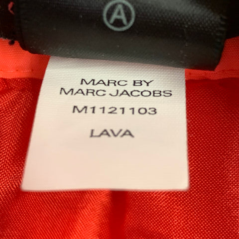 MARC by MARC JACOBS Size 6 Orange Polyester Ruffled Skirt