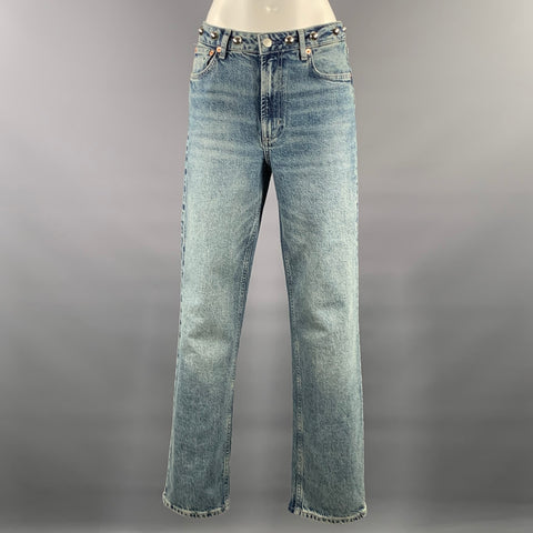RAILS Size 27 Blue Denim Straight Jeans