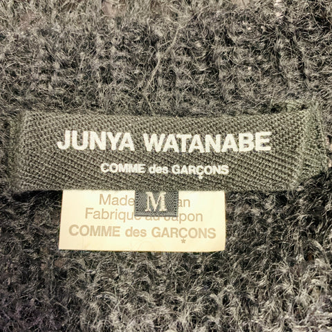 JUNYA WATANABE Size M Black Sequined Knit Sleeveless Long Pullover