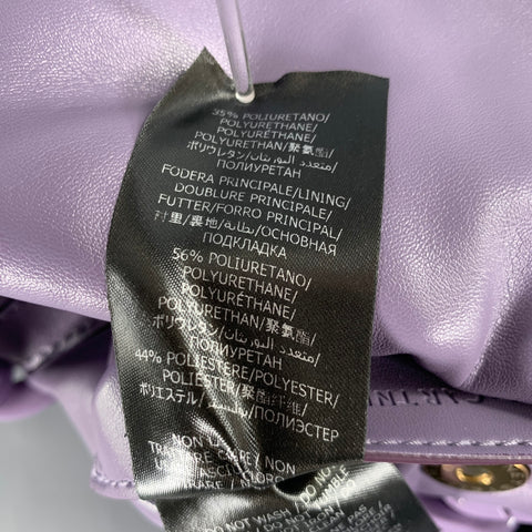 STELLA McCARTNEY Purple Faux Leather Handbag
