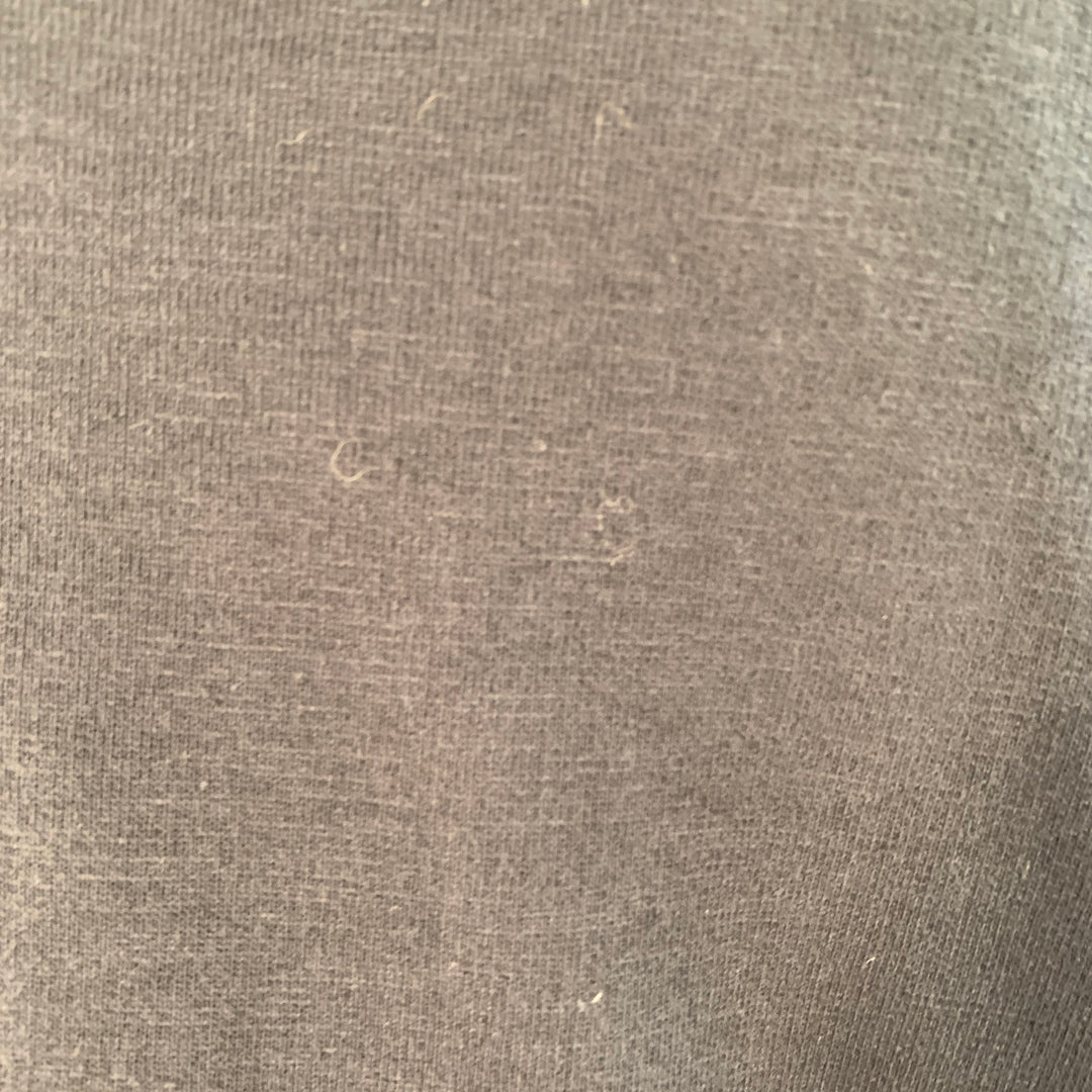 ALEXANDER MCQUEEN Size S Black White Plaid Cotton Blend Crew Neck Pullover