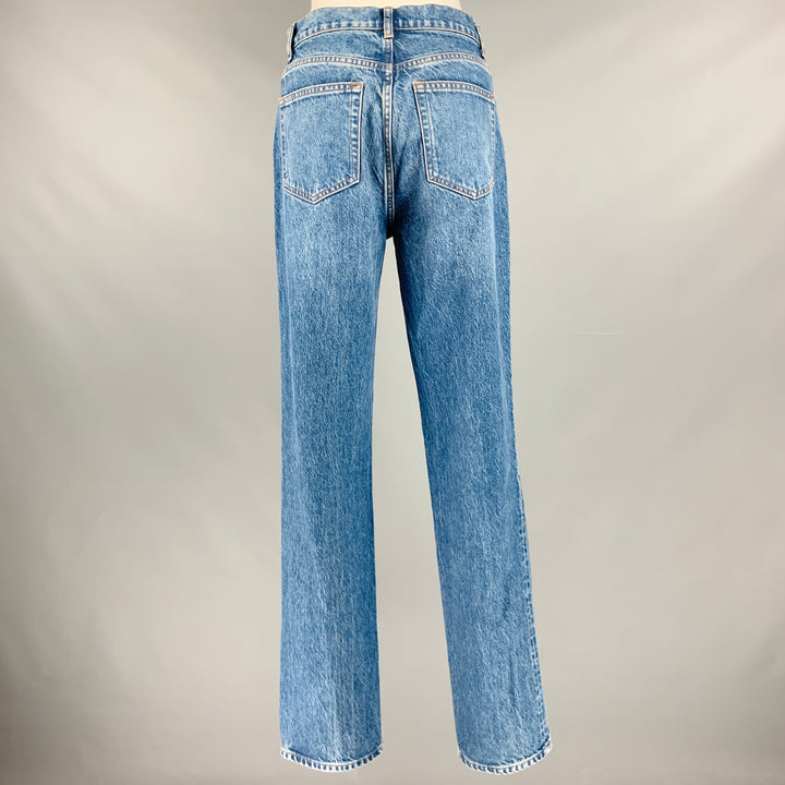 REFORMATION Size 27 Blue Lyocell Blend High Waisted Jeans