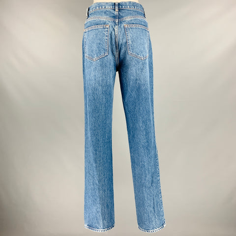 REFORMATION Size 27 Blue Lyocell Blend High Waisted Jeans