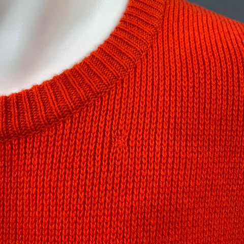JOHN ELLIOTT Pull ras du cou en cachemire rouge taille S