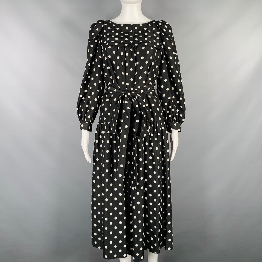 slim fit dress slacks Chic Tan Polka Dot Bubble Dress Brown / 3T