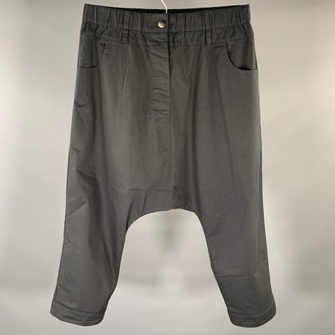 STUDIO B3 Size M Black Drop crotch Casual Pants