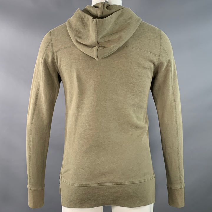 JOHN ELLIOTT Size XS Green Cotton Hoodie Sweatshirt