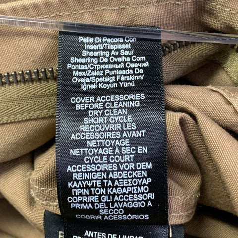 RRL by RALPH LAUREN Limited Edition Size L Garment Experimental Khaki Cotton Belted Military Jumpsuit