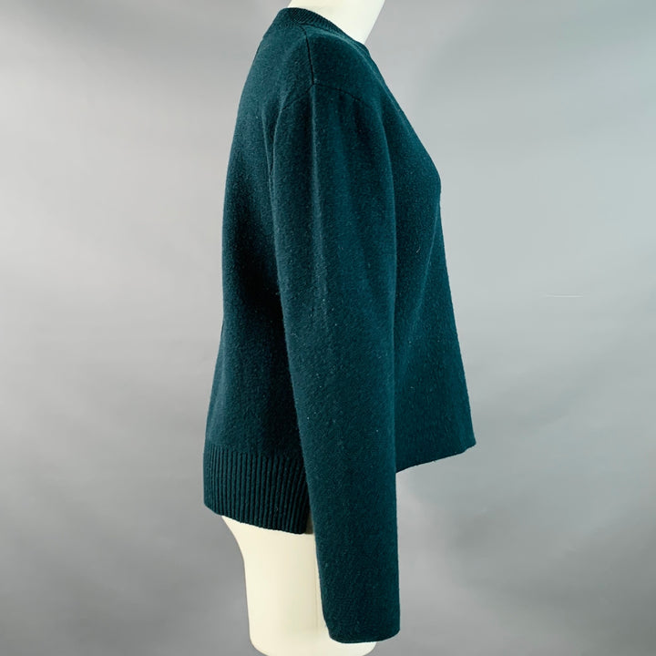 PROENZA SCHOULER Size XS Dark Green Cashmere Blend Crew Neck Sweater
