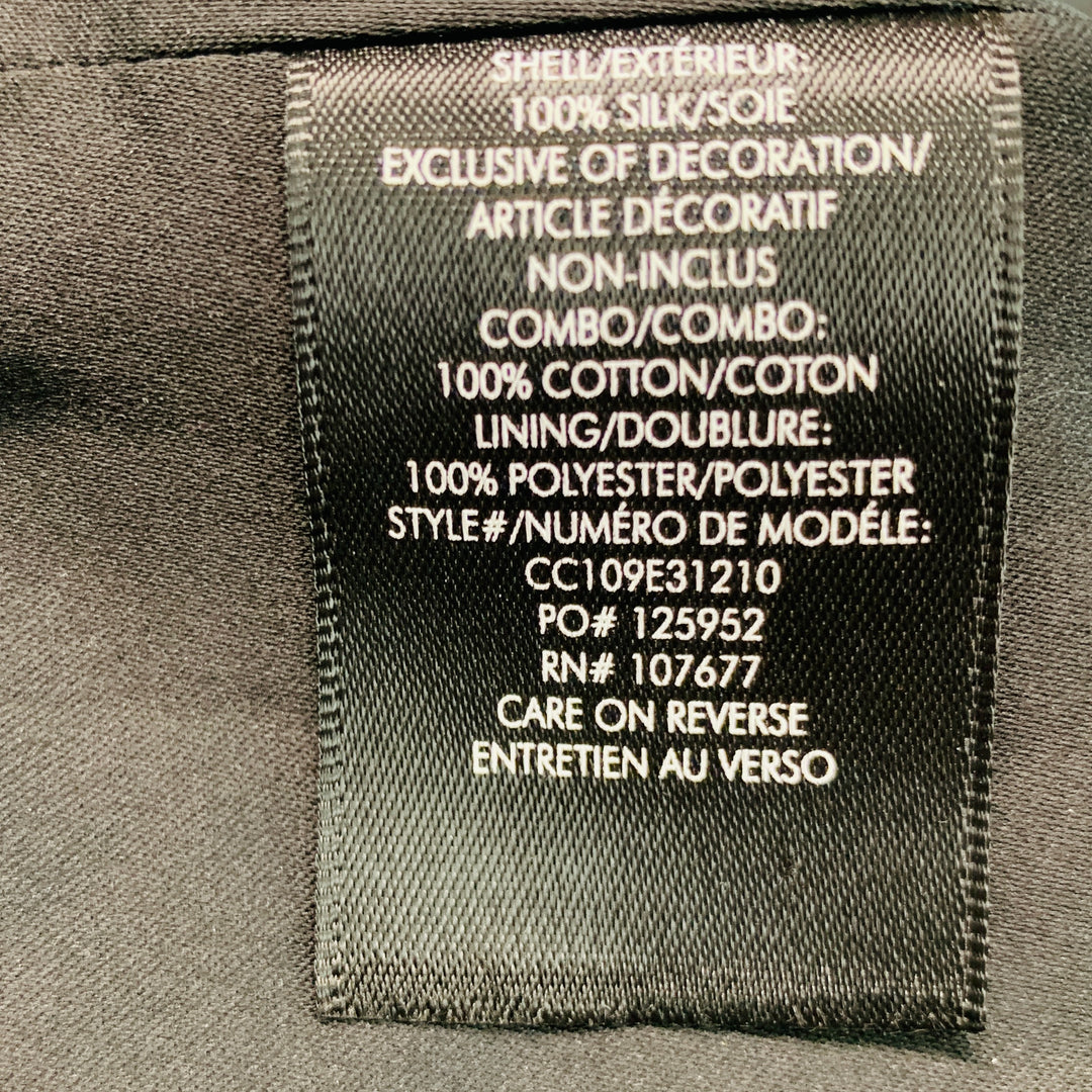 ALICE + OLIVIA Size S Multi Color Silk Stripe Jacket