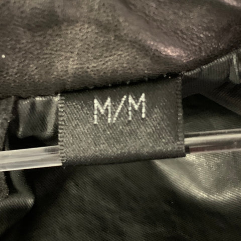 ROGUE Size M Black Leather Jacket