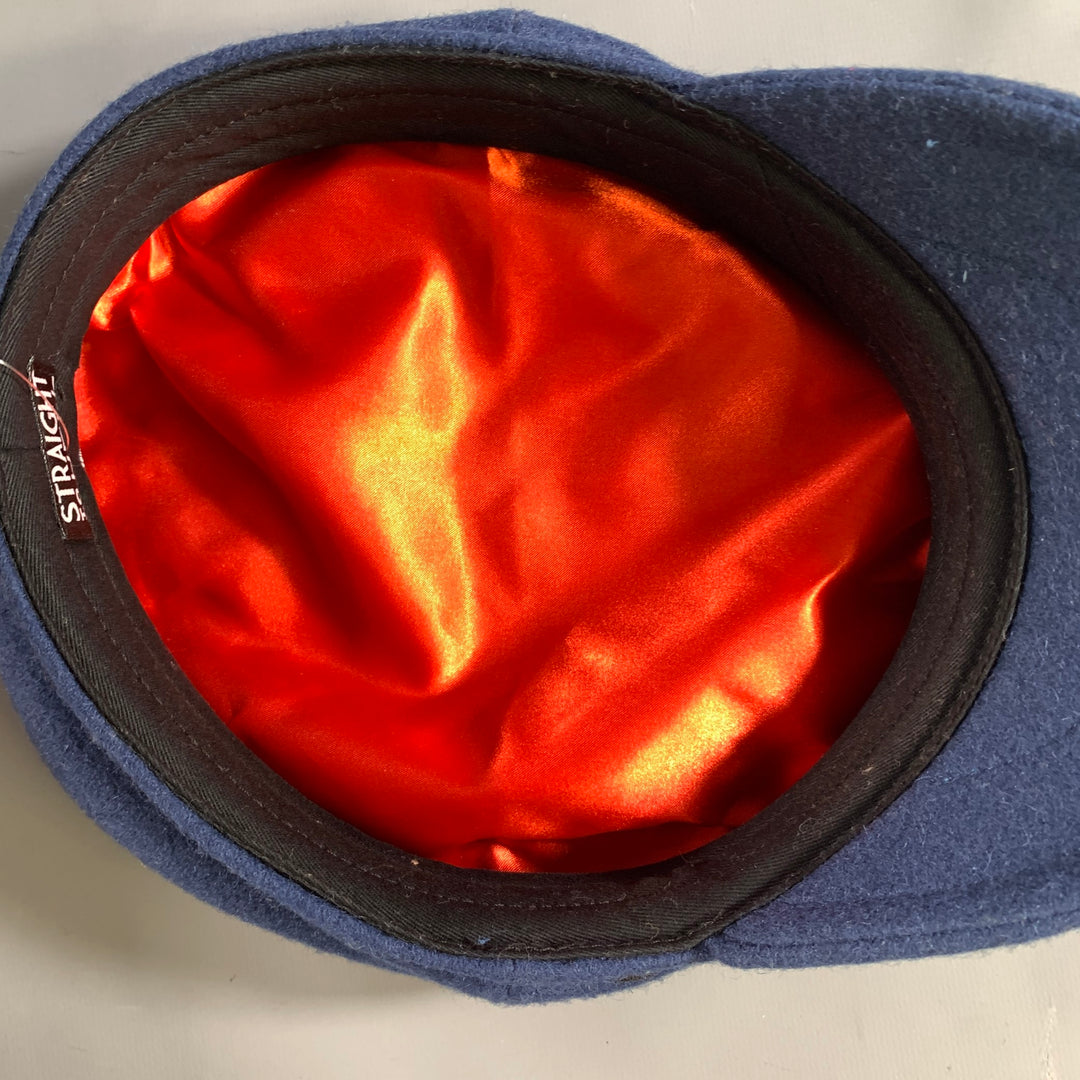 STRAIGHT TO HELL Size M Blue Wool Blend Hats