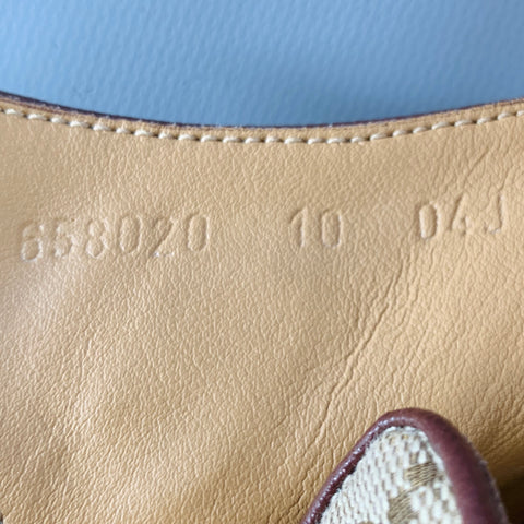Sandales GUCCI Taille 10.5 en toile monogrammée Guccissima marron à double boucle