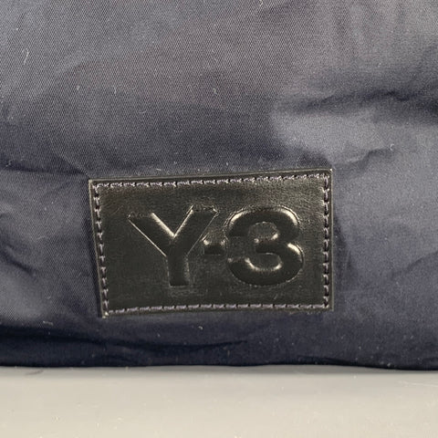 Y-3 Size One Size Navy Solid Nylon Backpack Bags