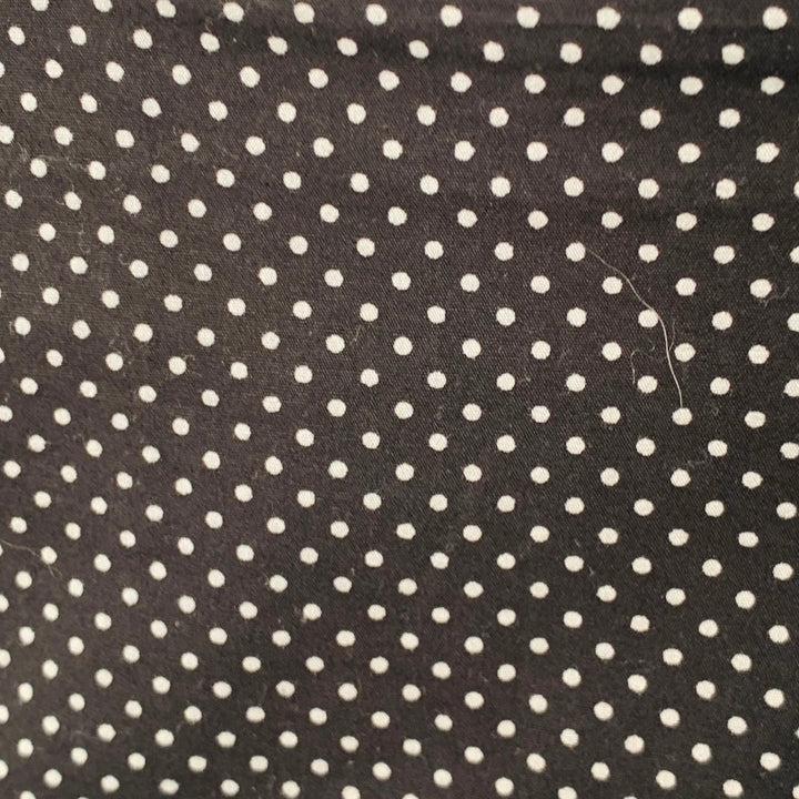 ENGINEERED GARMENTS Size 32 Black White Polka Dot Cotton Zip Fly Shorts