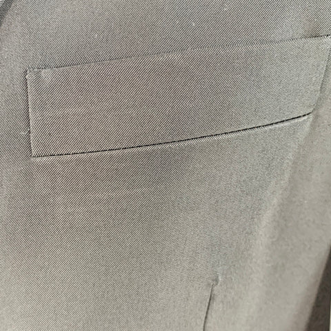 PRADA Size 40 Regular Black Polyester Blend Notch Lapel Three Button Sport Coat