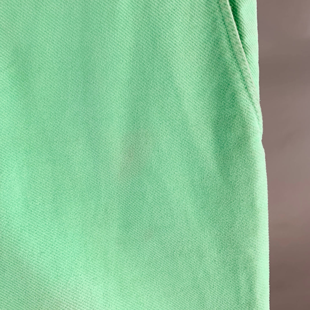 SIES MARJAN Size 30 Green Mint Twill Cotton Velvet Straight Casual Pants