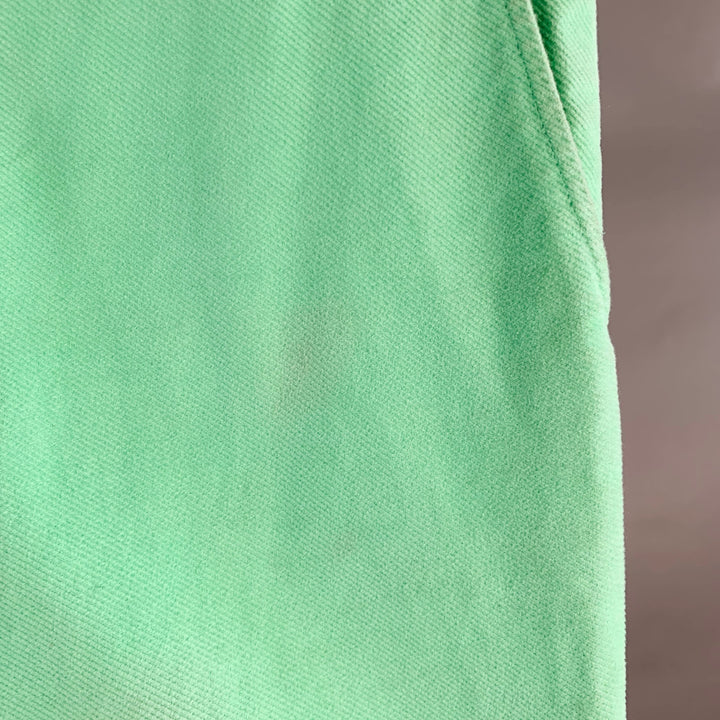 SIES MARJAN Size 30 Green Mint Twill Cotton Velvet Straight Casual Pants