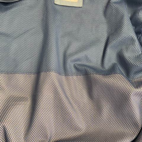 MARINE LAYER Spring 2024 Size XL Blue Grey Color Block Cotton Blend Jacket