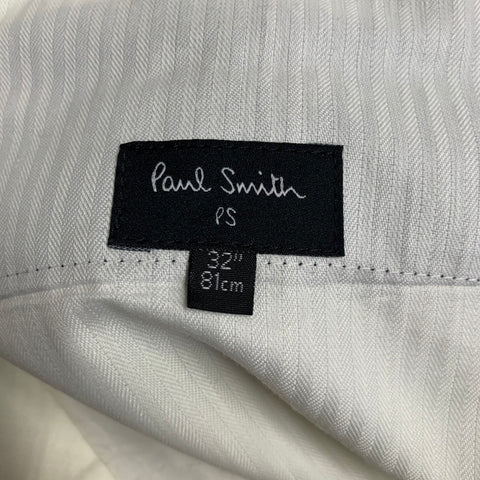 PS by PAUL SMITH Size 40 Black Wool Blend Notch Lapel Suit