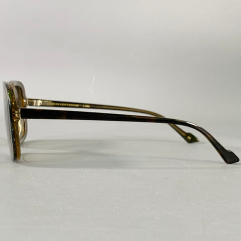 SUNDAY SOMEWHERE Luna Brown Tortoiseshell Acetate Sunglasses