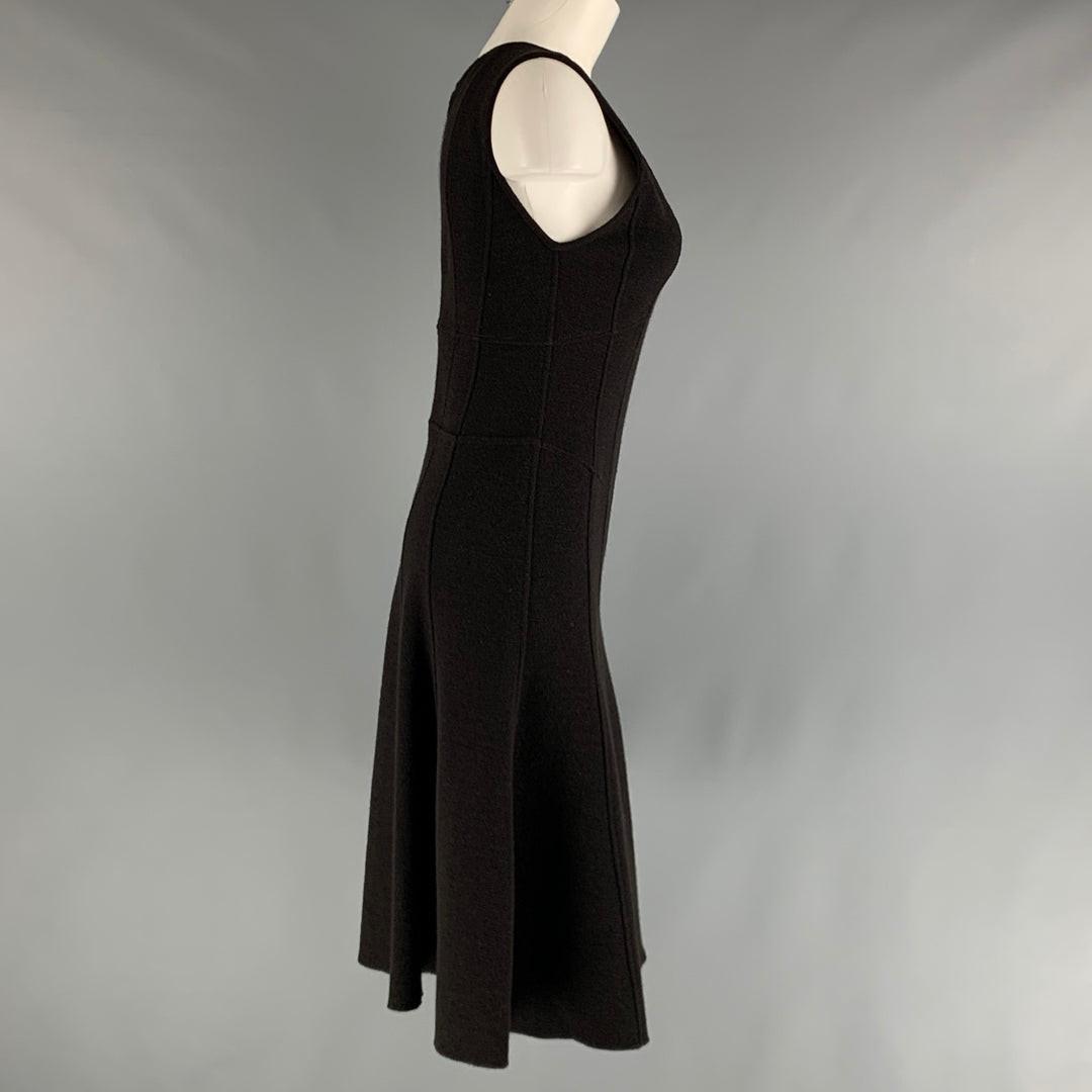 armani collezioni black dress Armani Collezioni 2004 A-line Pure Silk Maxi Dress main image 0