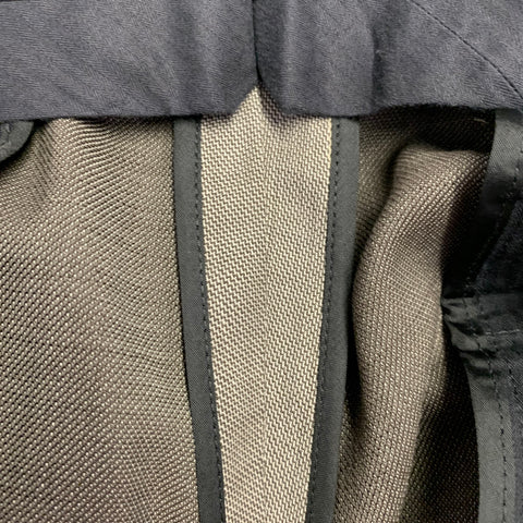 JOHN VARVATOS Size 40 Grey Woven Wool Notch Lapel Suit
