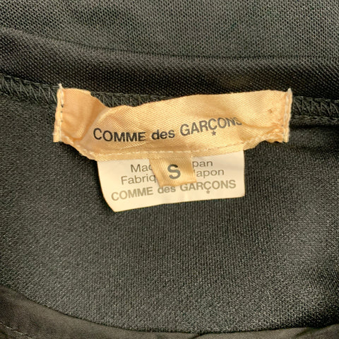 COMME des GARCONS Size S Black Polyester Layered Dress