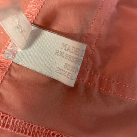 PRADA Size S Pink Peach Nylon Blend Windbreaker Jacket