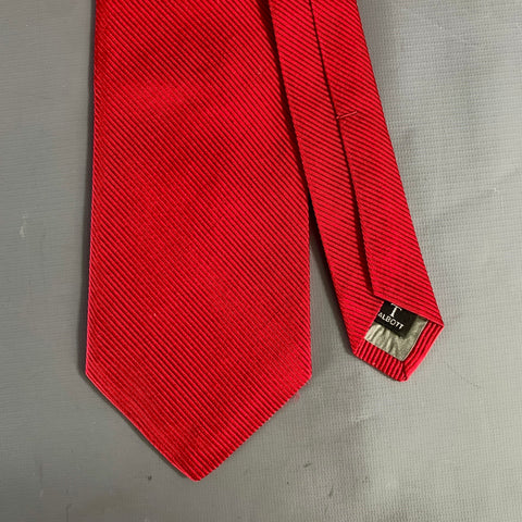ROBERT TALBOTT Red Stripe Silk Tie