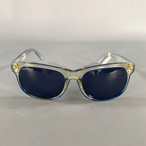 DSQUARED2 Blue Clear Sunglasses & Eyewear