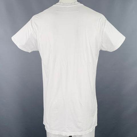 GIVENCHY Size XXL White Black Arrow Short Sleeve T-shirt