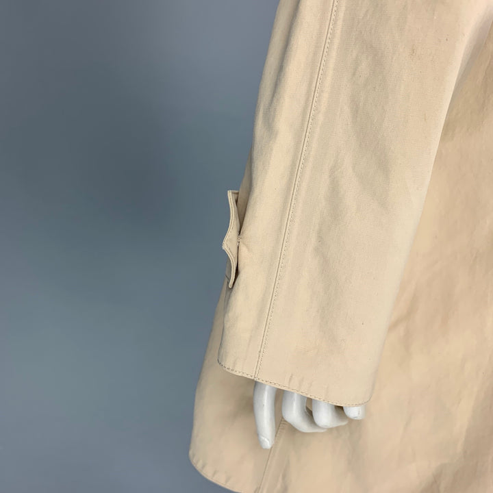 RALPH LAUREN Blue Label Size 10 Beige Cotton Nylon Coat