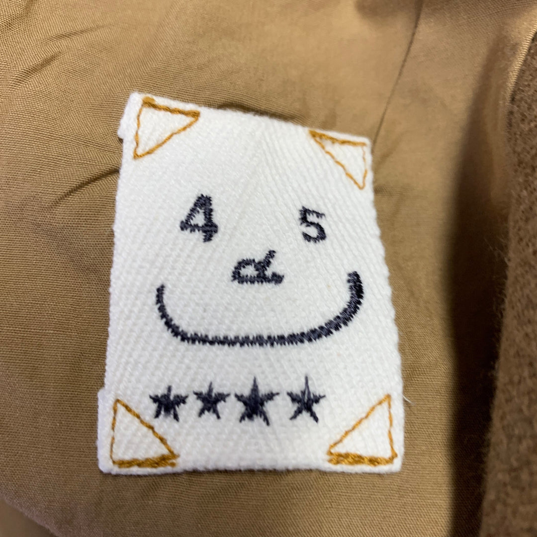 45rpm Size L Brown Corduroy Cotton Elastic Waistband Casual Pants