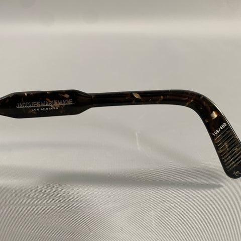 JACQUES MARIE MAGE Silver Black Sunglasses